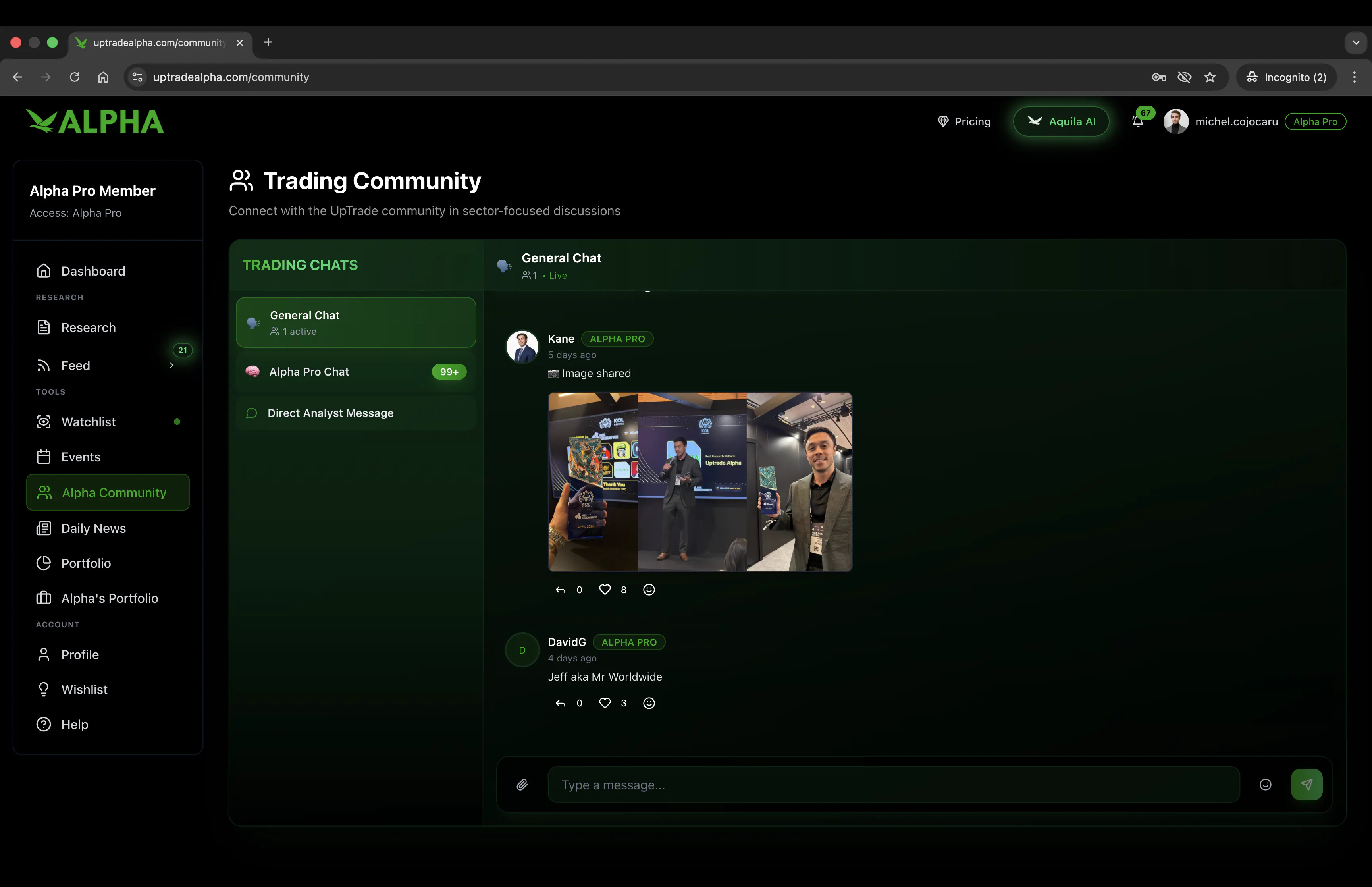 UpTrade Alpha screenshot 14
