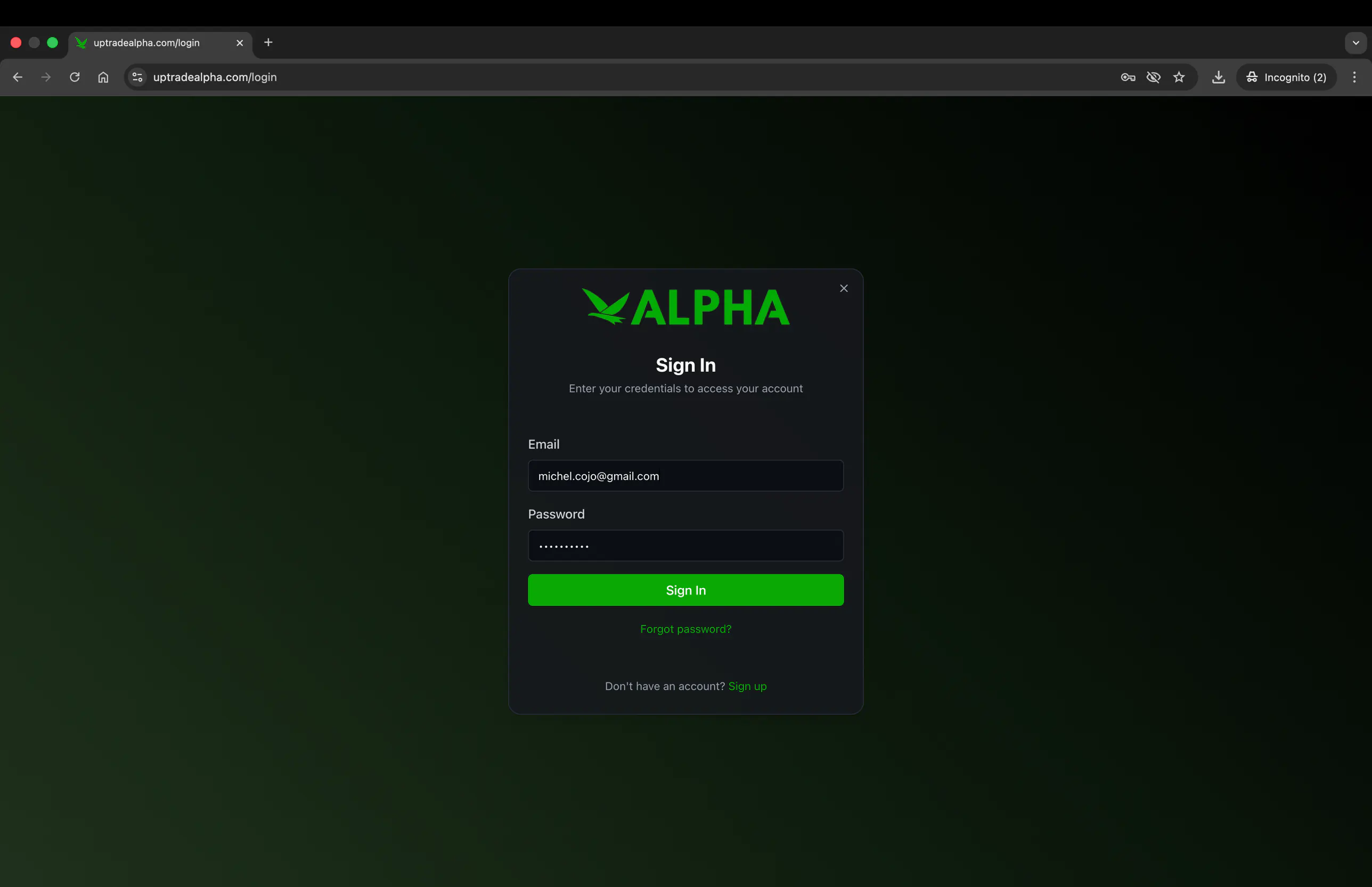 UpTrade Alpha screenshot 18
