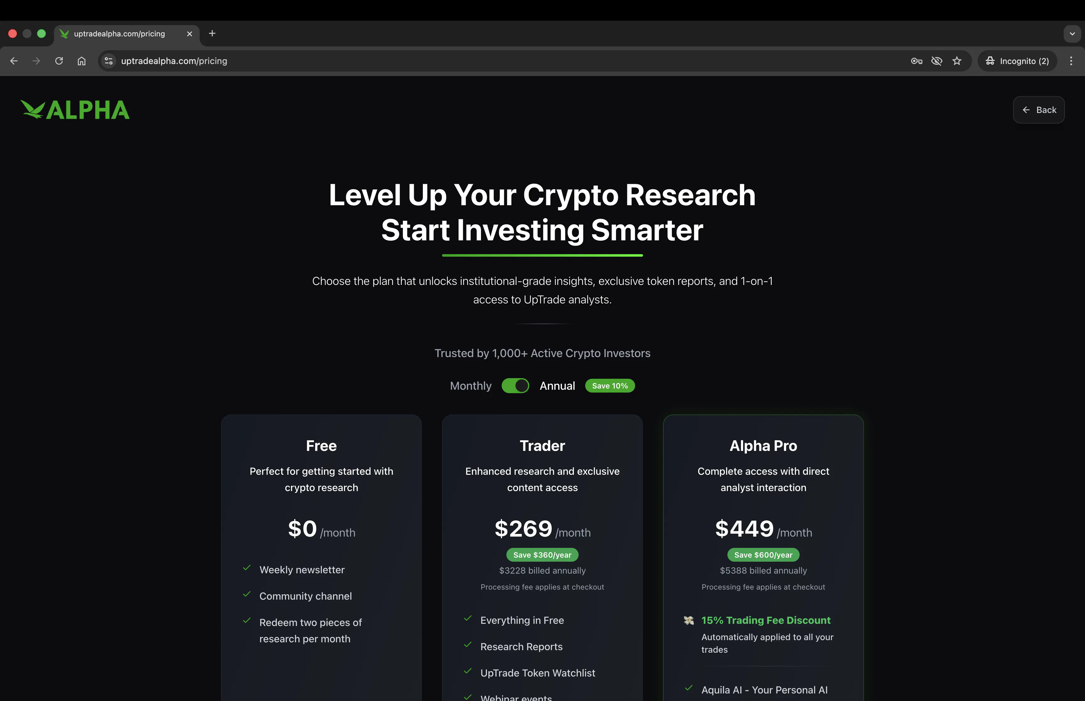 UpTrade Alpha screenshot 17