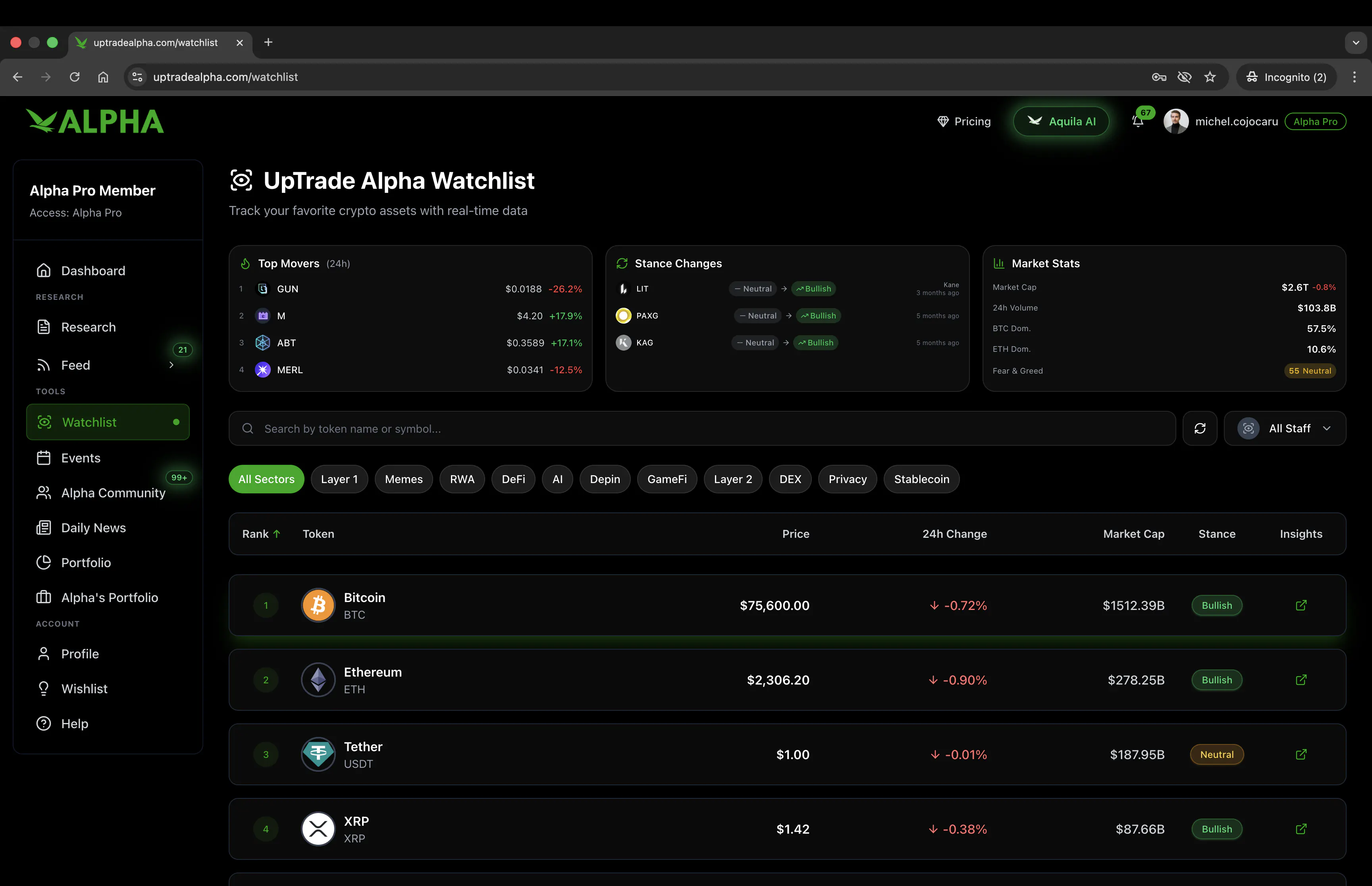 UpTrade Alpha screenshot 6